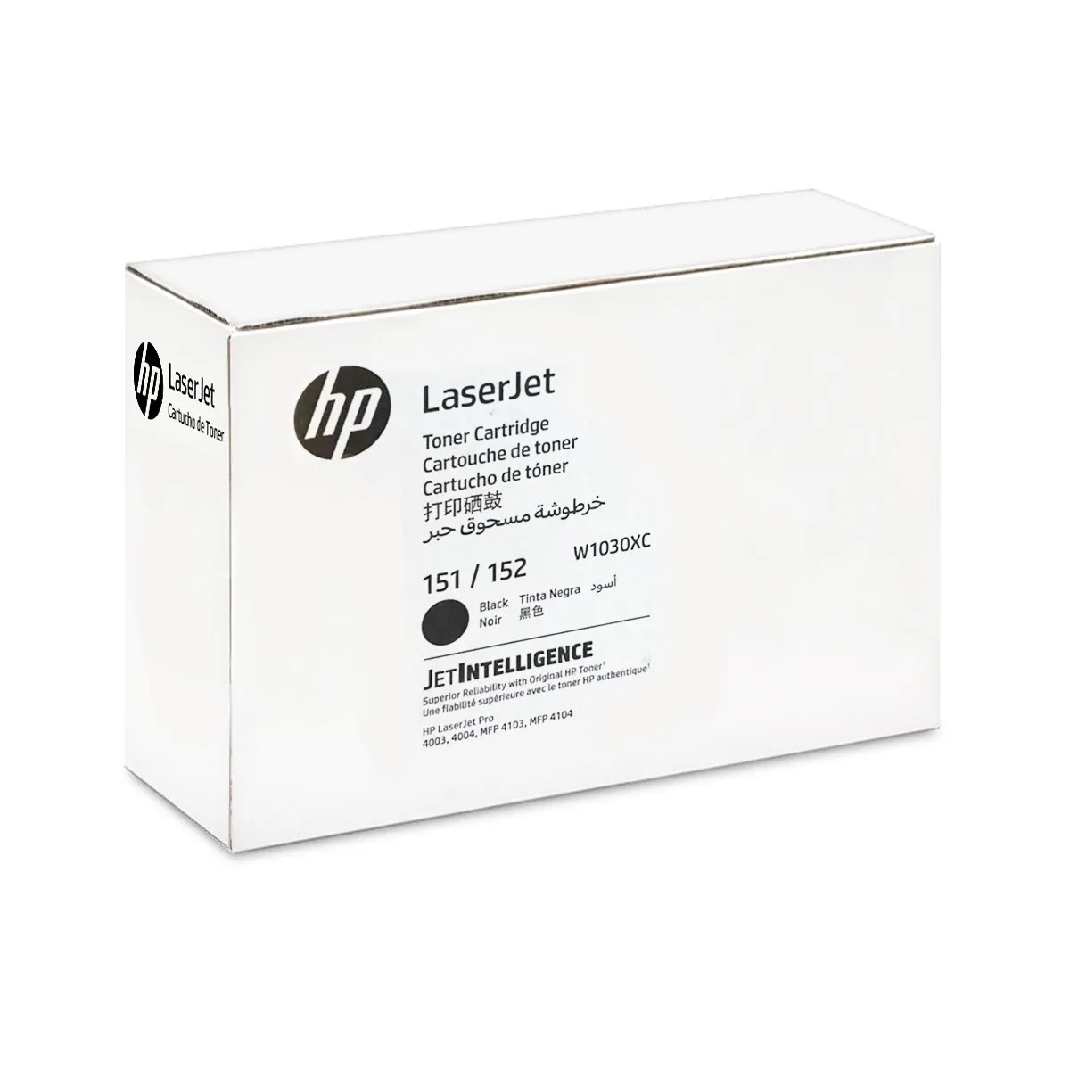 Toner HP W1510X W1030X | W1030XC Original Preto p/ MFP 4104 4003 4004