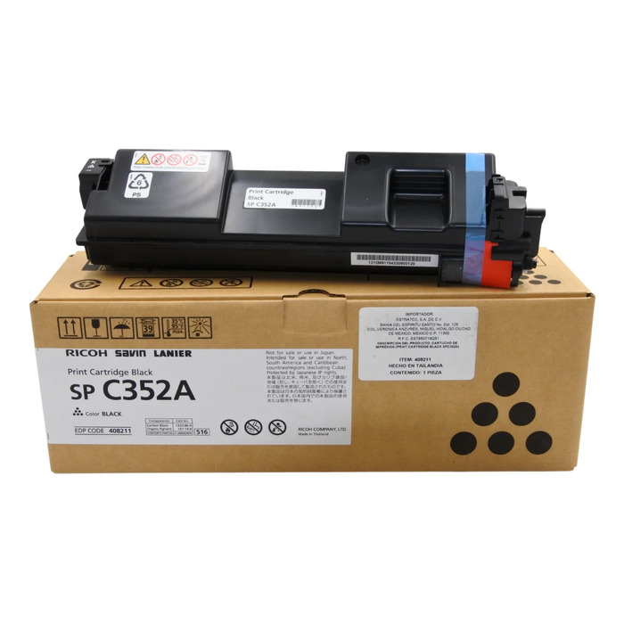 Toner Ricoh 408211 Original p/ SPC352DN, SP C352