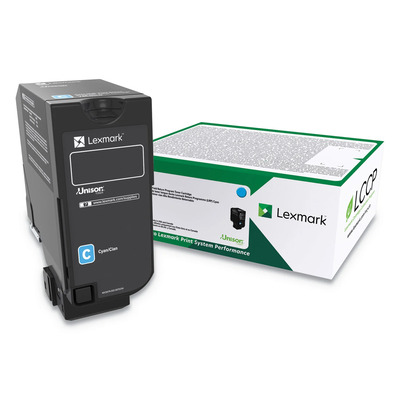 Toner Lexmark 74C4SC0 Original Ciano