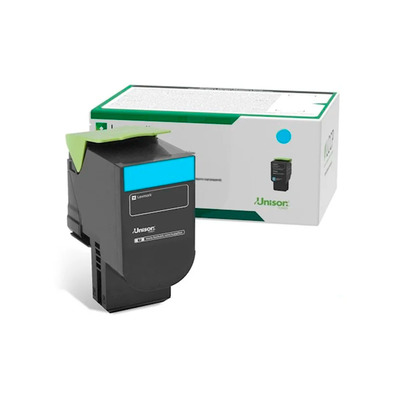 Toner 78C4XC0 Ciano Original Lexmark p/ CS421 CX421