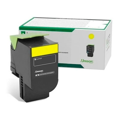 Toner 78C4XY0 Amarelo Original Lexmark p/ CS421 CX421