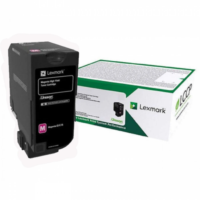 Toner 84C4HM0 Magenta Original Lexmark p/ CS921 CX922
