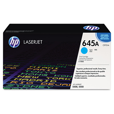 Toner C9731A Ciano Original p/ 5550 | DistribuidorDeToner