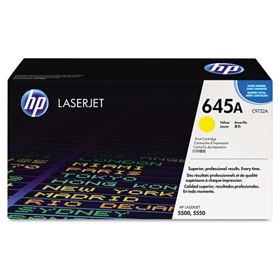 Toner C9732A Amarelo Original p/ 5550 | DistribuidorDeToner