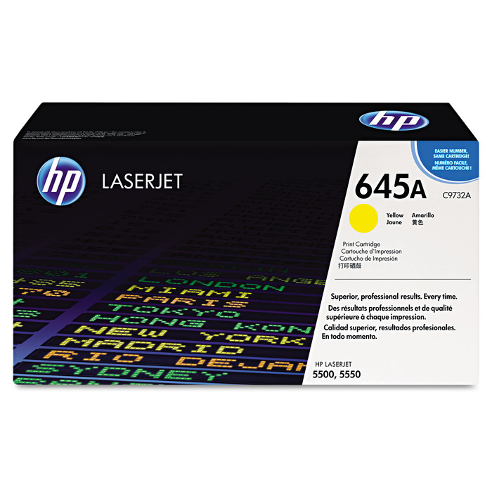 Toner C9732A Amarelo Original p/ 5550 | DistribuidorDeToner