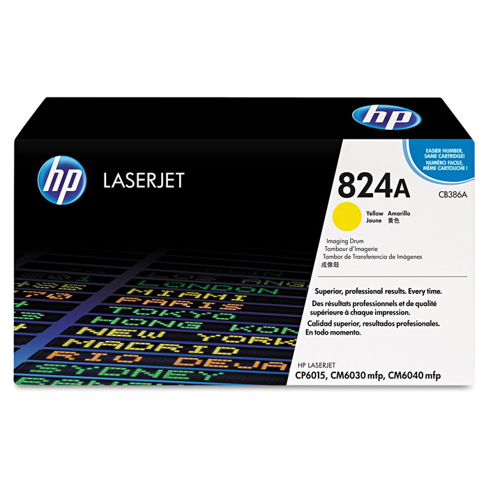 Cilindro HP 824A CB386A | Tambor Amarelo Original