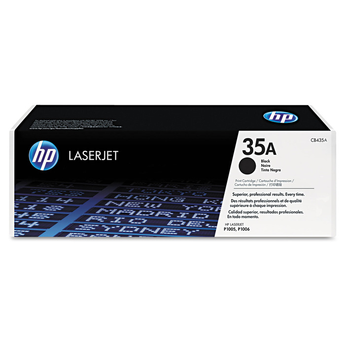 HP CB435A 35A Toner Preto Original | DistribuidorDeToner