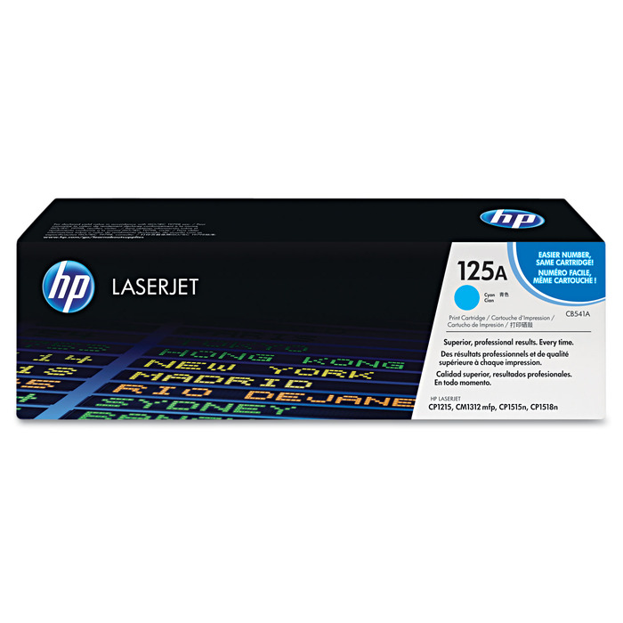HP CB541A 125A Toner Ciano Original | DistribuidorDeToner