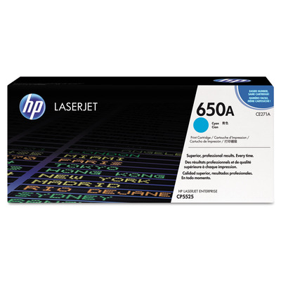 HP CE271A/650A Toner Ciano Original p/ CP5525 e M750