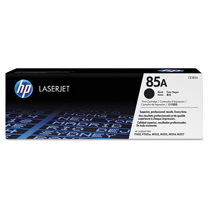 HP 85A CE285A Toner Original Preto p/ M1212nf P1102