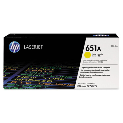 HP CE342A 651A Original Amarelo p/ M775
