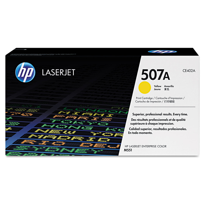 Toner CE402A Amarelo Original p/ M575 | DistribuidorDeToner