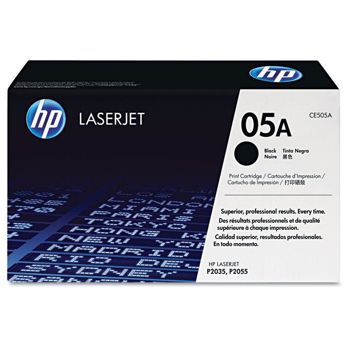 Toner CE505A - HP 05A Preto Original p/ P2055dn | DistribuidorDeToner