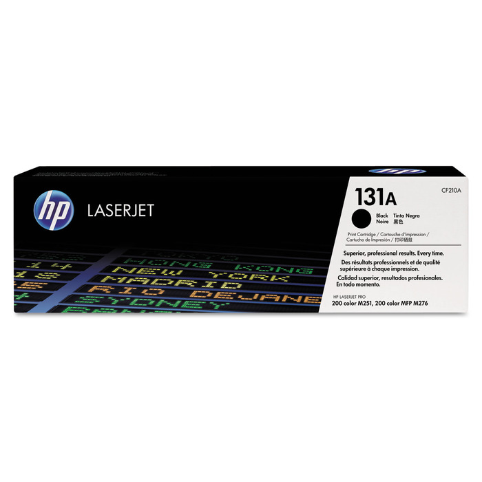 HP 131A CF210A Preto Toner Original p/ M276 M251 Impressora Laser