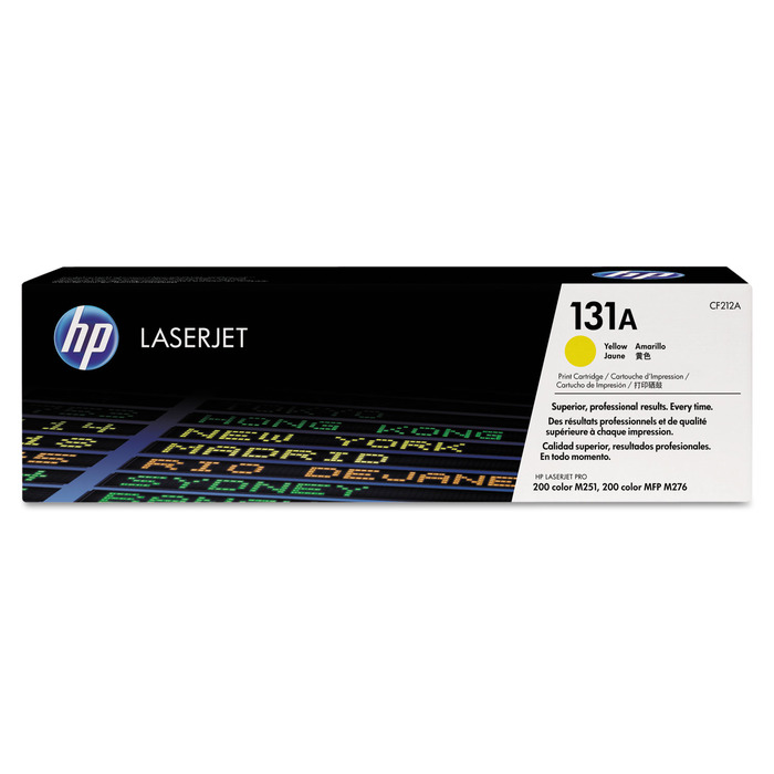 HP 131A CF212A Toner Amarelo Original p/ LaserJet Pro M251 M276
