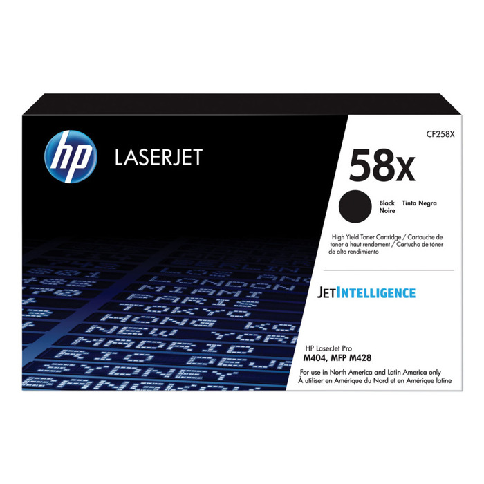 Toner Preto CF258X - HP 58X Original p/ M404dn | DistribuidorDeToner