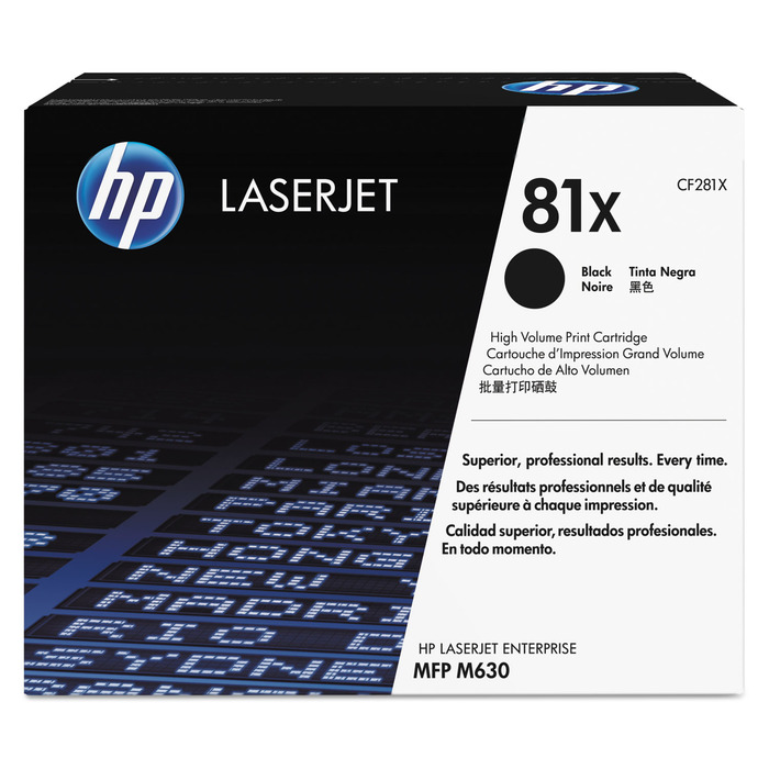 HP 81X Toner CF281X Original M606 LaserJet