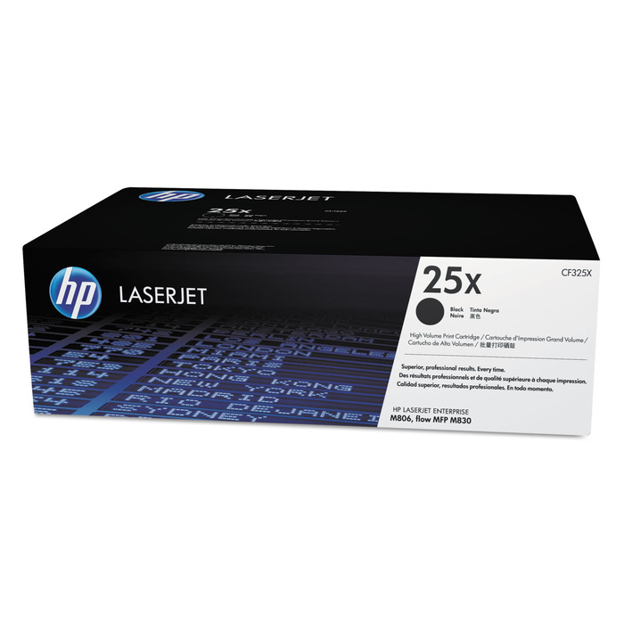 HP 25X CF325X Toner Preto Original p/ M806 M830
