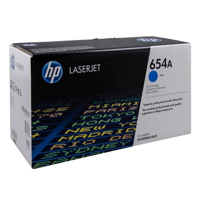 HP 654A CF331A Ciano Original M651n