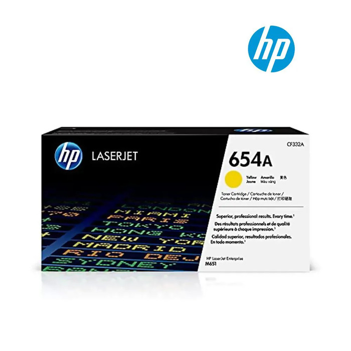 HP 654A CF332A Amarelo Original M651n