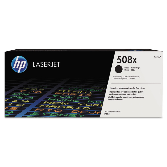 Toner CF360X Preto Original p/ M552 | DistribuidorDeToner