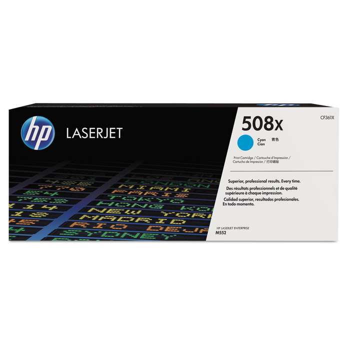 Toner CF361X Ciano Original p/ M552 | DistribuidorDeToner
