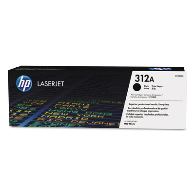 Toner Original HP CF380A Preto 312A p/ M476dw M476dn M476nw