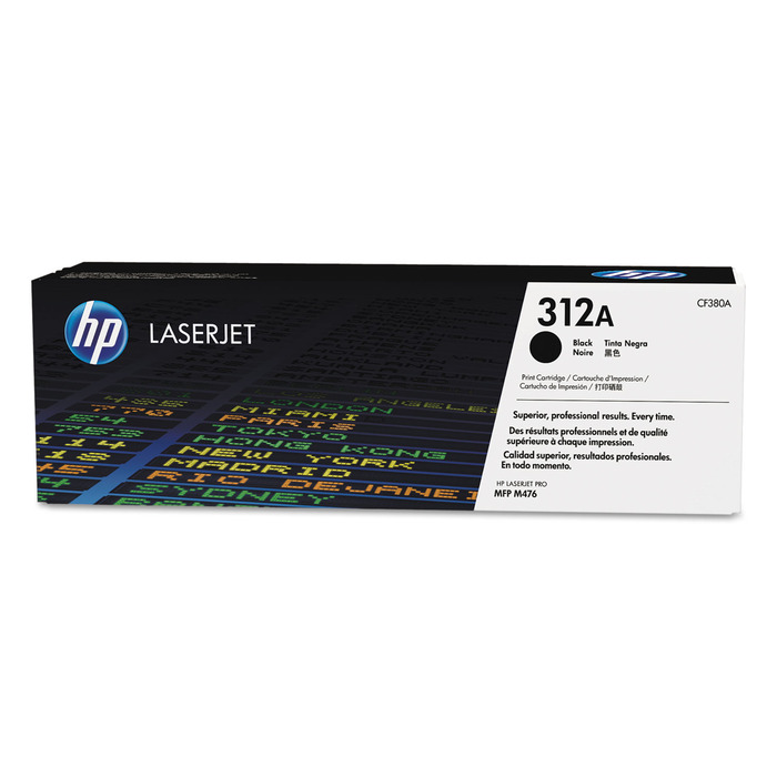 Toner Original HP CF380A Preto 312A p/ M476dw M476dn M476nw