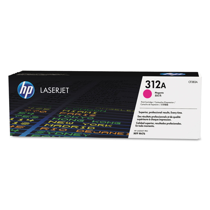 Toner Magenta HP CF383A Original 312A p/ M476nw M476dw M476dn