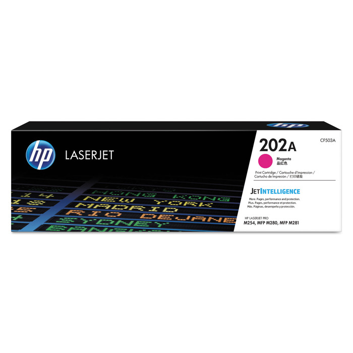 Toner 202A CF503A Magenta Original p/ M281 | DistribuidorDeToner