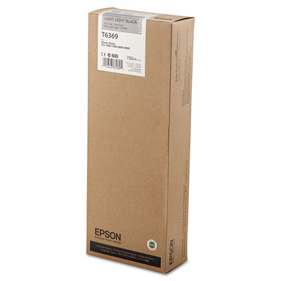 T636900 Epson Original Light Light Black | Cartucho T6369