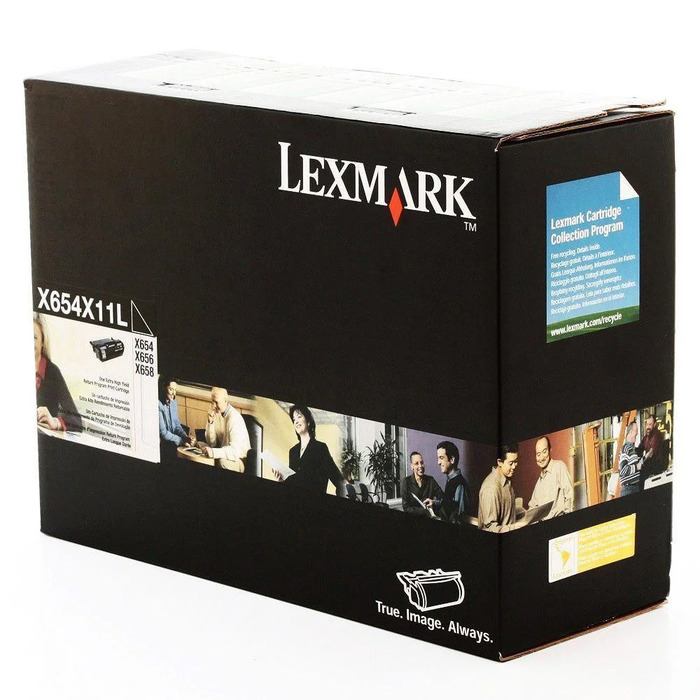 Cartucho T650H11L | Toner Preto Original Lexmark 25.000 páginas