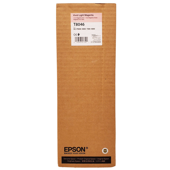 Cartucho Epson T804600 T8046 Light Magenta | DistribuidorDeToner