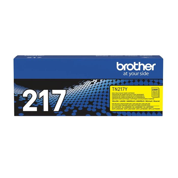 Toner Brother TN-217Y Original Amarelo para Laser | DistribuidorDeToner