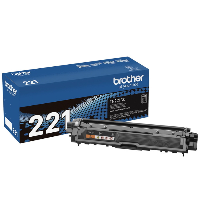 Toner Brother TN-221BK | Preto Original 2.500 páginas