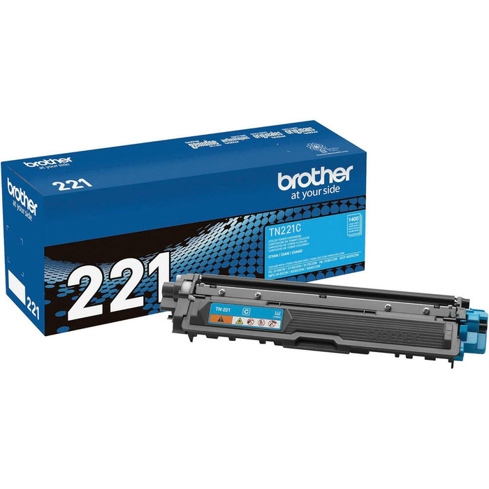 Toner Brother TN-221C | Ciano Original 1.400 páginas