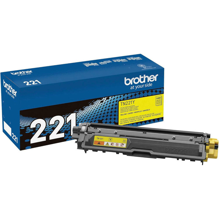 Toner Brother TN-221Y | Amarelo Original 1.400 páginas