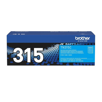 Cartucho TN-315C Brother | Toner Ciano Original 3.500 págs