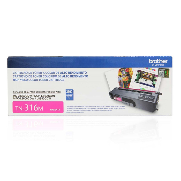 Cartucho TN-316M | Toner Magenta Original 3.500 páginas