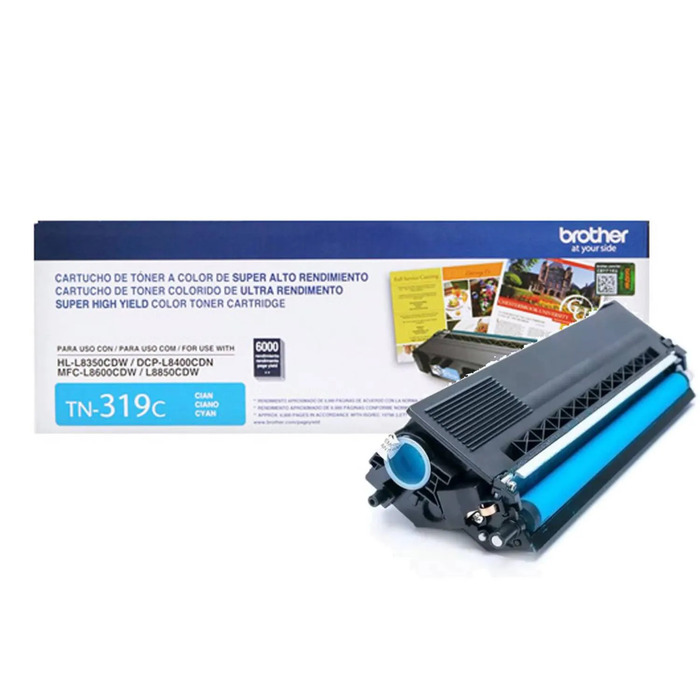 Cartucho TN-319C | Toner Ciano Original 6.000 páginas