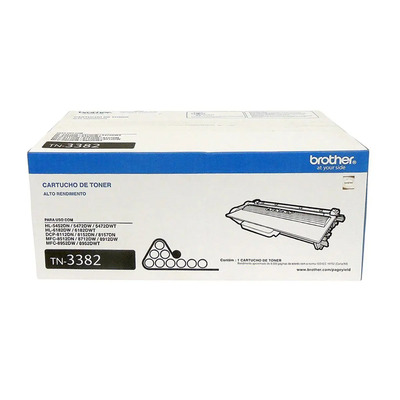 Cartucho TN-3382 | Toner Preto Original 8.000 páginas