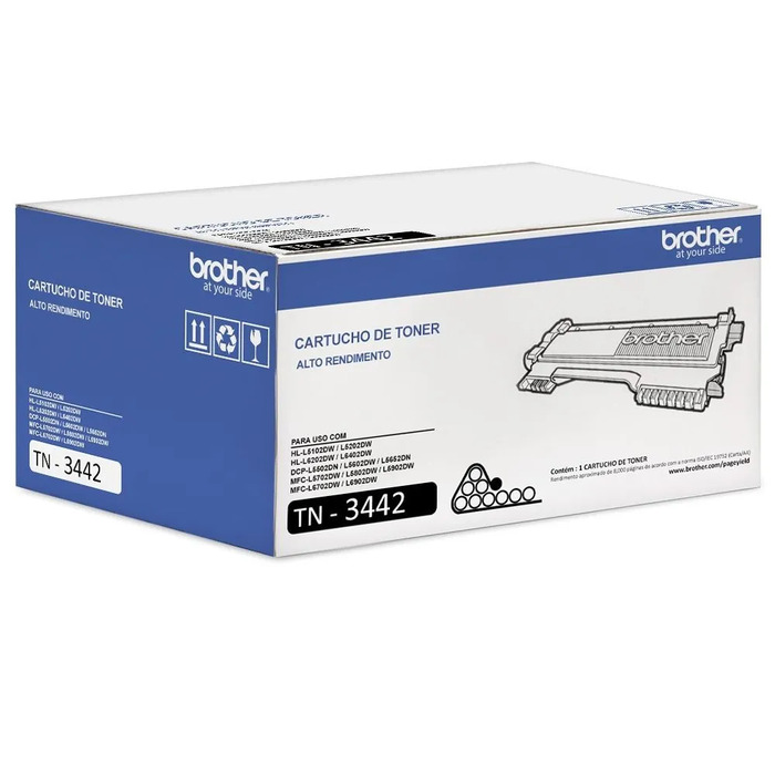Cartucho TN3442 | Toner Preto Original 8.000 páginas