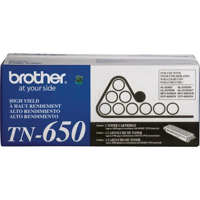 Cartucho TN650 | Toner Preto Original 8.000 páginas