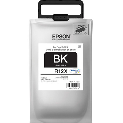 Cartucho Epson TR12X120AL R12X Preto Workforce WF-R4640, WF-R5190, WF-R5690 