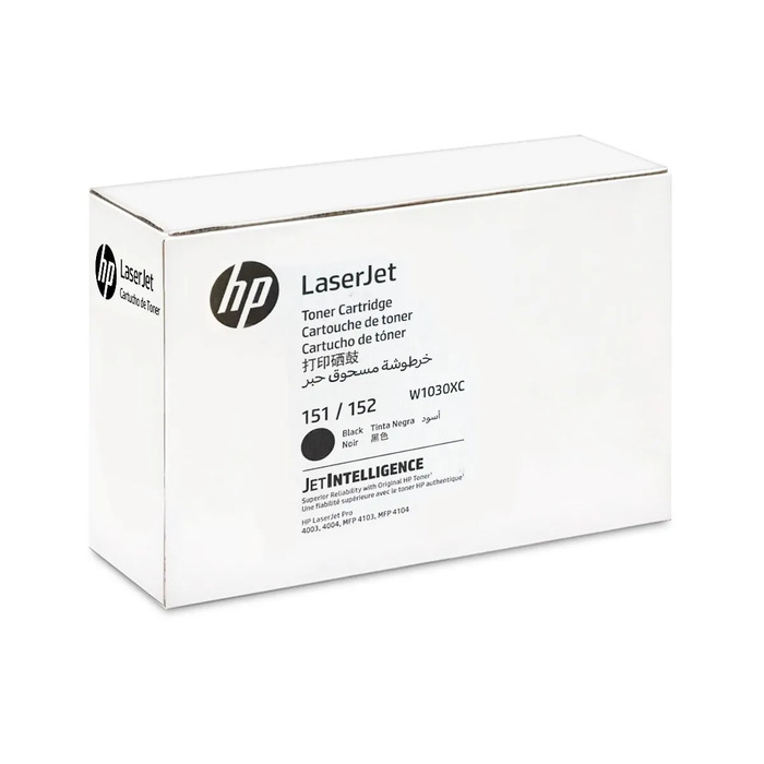 Toner HP W1510X W1030X | W1030XC Original Preto p/ MFP 4104 4003 4004