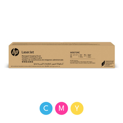Unidade de Imagem HP W9075MC | Drum Color CMY Original 100k