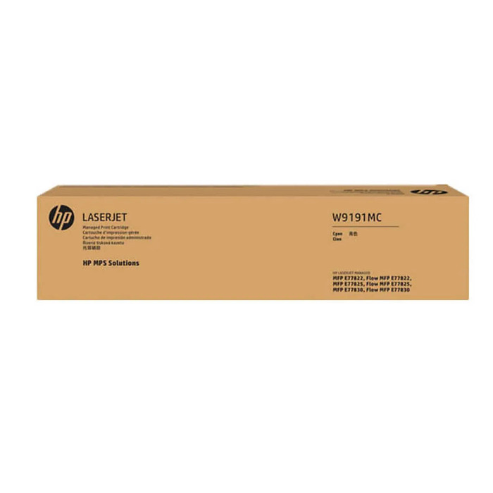 Toner W9191MC Ciano Original p/ E77825 | DistribuidorDeToner