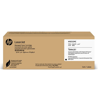 Toner W9252MC Amarelo Original p/ X57945dn | DistribuidorDeToner