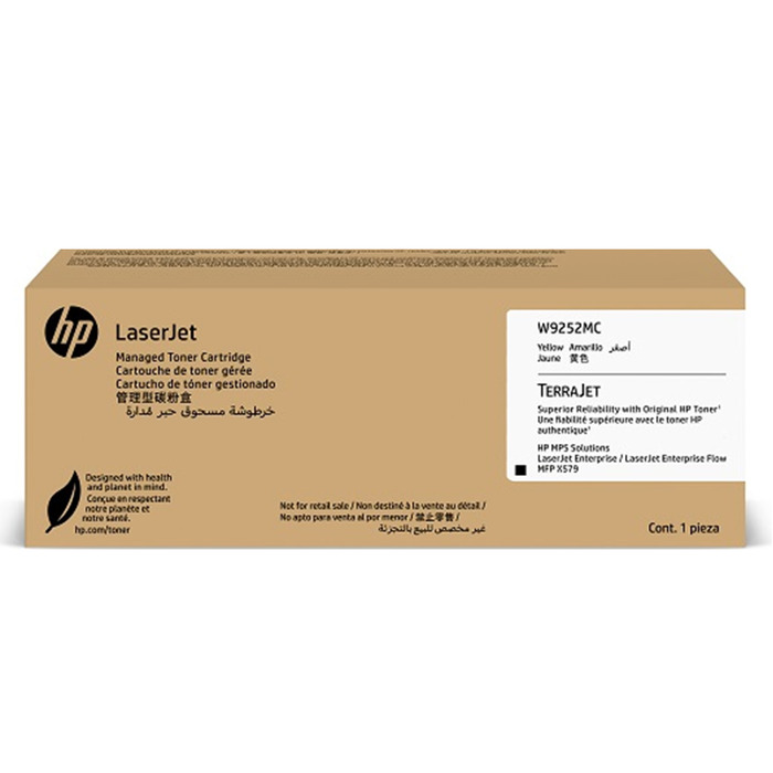 Toner W9252MC Amarelo Original p/ X57945dn | DistribuidorDeToner