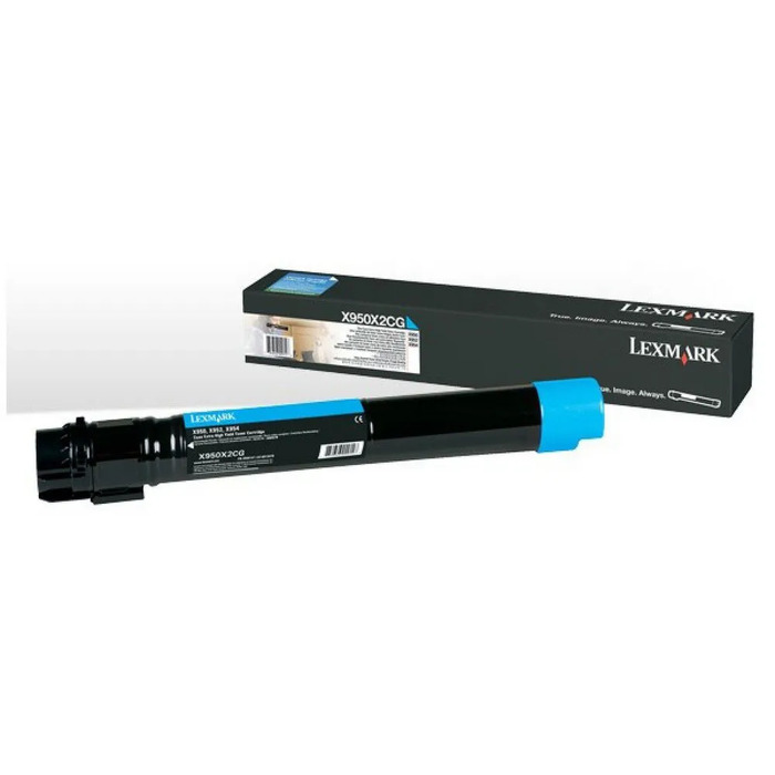 Cartucho X950X2CG | Toner Ciano Extra Rendimento Lexmark